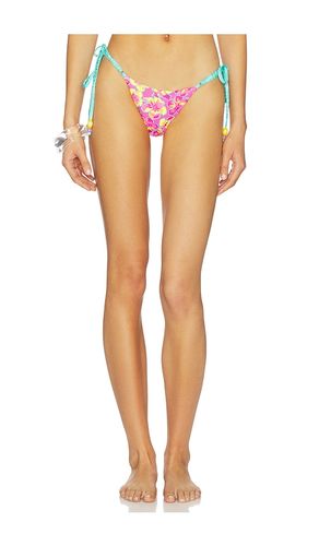 Thong Tie Side Bikini Bottom in Fuchsia. - size L (also in M, S, XS) - Kulani Kinis - Modalova