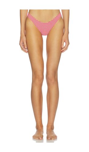 Minimal Full Coverage Bikini Bottom in Red. - size L (also in M, S, XS) - Kulani Kinis - Modalova