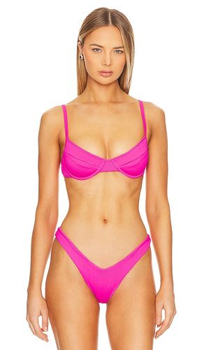 Ditzy Underwire Bikini Top in Fuchsia. - size XL (also in XS) - Kulani Kinis - Modalova