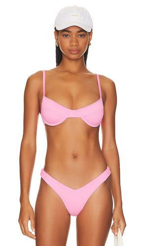 Ditzy Underwire Bikini Top in Pink. - size L (also in S, XL, XS) - Kulani Kinis - Modalova