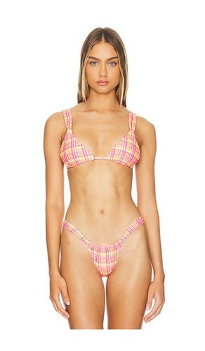 Slide Bralette Bikini Top in Pink. - size L (also in M, S, XS) - Kulani Kinis - Modalova