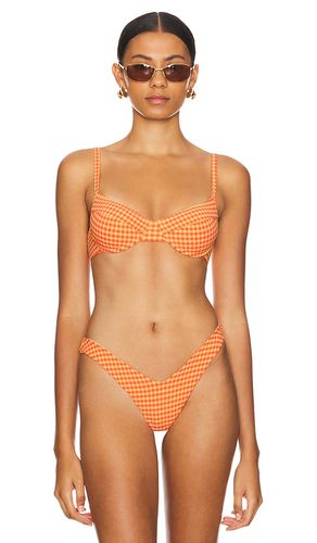 X Lexi Hidalgo Ditzy Underwire Top in Orange. - size L (also in M) - Kulani Kinis - Modalova