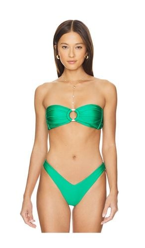 Strapless Bandeau Top in Green. - size S (also in XS) - Kulani Kinis - Modalova