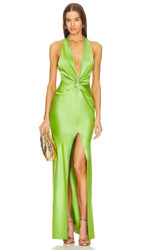 X Revolve Halter Gown With Slit in Green. - size XL/1X (also in XS) - Khanums - Modalova