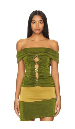 Off The Shoulder Top in Green. - size L (also in M, S, XL, XS) - Khanums - Modalova