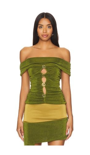 Off The Shoulder Top in Green. - size L (also in M, S, XL, XS, XXS) - Khanums - Modalova