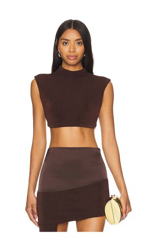 Backless Cropped Tee in . - size L (also in M, S) - Khanums - Modalova