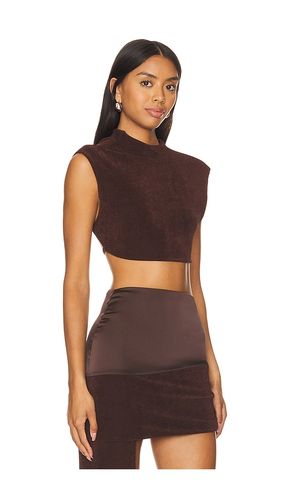 Backless Cropped Tee in . Size L. Also in XL - Khanums - Modalova