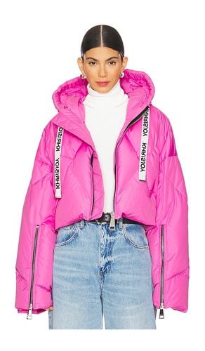 Crop Iconic Puffer Jacket in Pink. - size 0 (also in 00, 1, 2) - Khrisjoy - Modalova