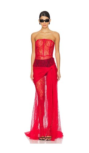 Lace Corset Gown in . - size L (also in M, S, XS) - Kim Shui - Modalova