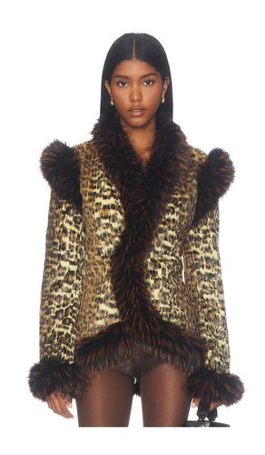 Elena Leopard Jacket in . Size XS. Also in S, M, L - Kim Shui - Modalova