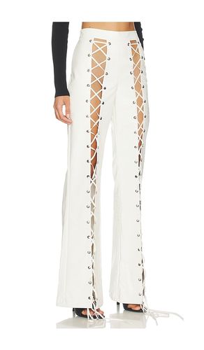 Croc Lace Up Pant in . Size M. Also in S - Kim Shui - Modalova