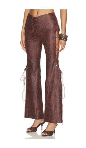 Lace Up Pant in . Size L. Also in M, XL - Kim Shui - Modalova