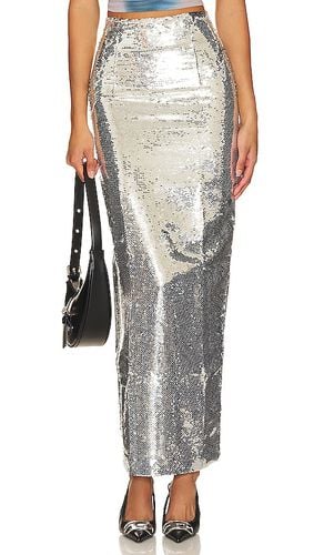 Pailette Maxi Skirt in Metallic . - size M (also in S, XS) - Kim Shui - Modalova