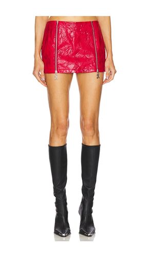 Mini Skirt With K Zipper in . - size L (also in S, XS) - Kim Shui - Modalova