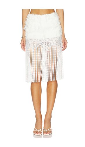 Fringe Skirt in . Size L. Also in M, S - Kim Shui - Modalova