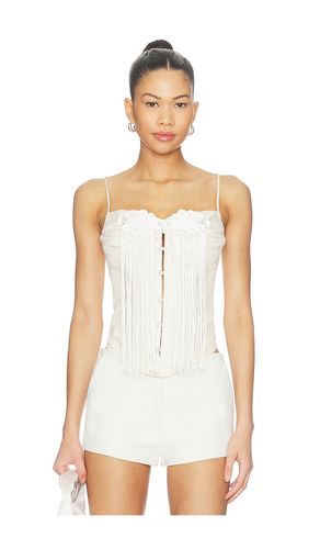 Yun Tassel Knot Corset Top in . - size XS (also in S, M, L) - Kim Shui - Modalova