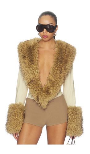 Lily Deep V Bodysuit in . - size S (also in M, L) - Kim Shui - Modalova