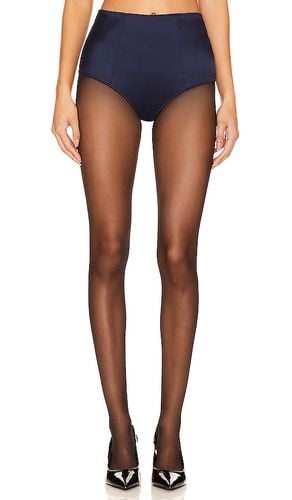 Tous Les Jours High Waist Panty in Navy. - size L (also in M) - Kiki de Montparnasse - Modalova