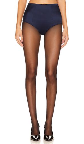 Tous Les Jours High Waist Panty in Navy. - size L (also in M, S) - Kiki de Montparnasse - Modalova