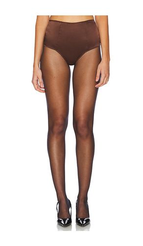 Tous Les Jours High Waisted Panty in Brown. - size L (also in M, S, XS) - Kiki de Montparnasse - Modalova