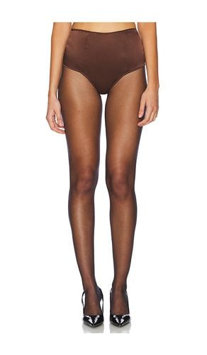 Tous Les Jours High Waisted Panty in Brown. - size M (also in S, XS) - Kiki de Montparnasse - Modalova