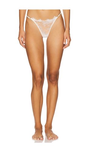 Jolie G-string in White. - size L (also in XL) - Kiki de Montparnasse - Modalova