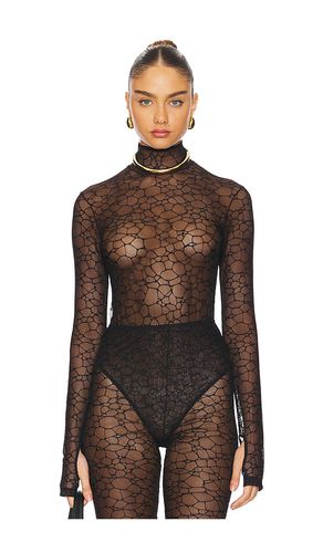 Crystalline Turtleneck Bodysuit in . - size L (also in M, S, XS) - Kiki de Montparnasse - Modalova