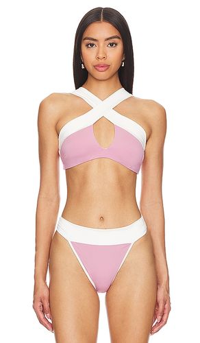 Coco Reversible Bikini Top in Mauve. - size L (also in M) - KYA - Modalova