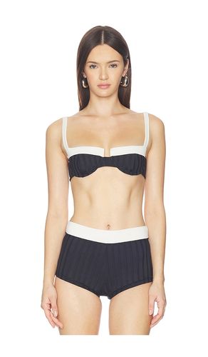 Jolene Reversible Bikini Top in Black,White. - size M (also in S, XS) - KYA - Modalova