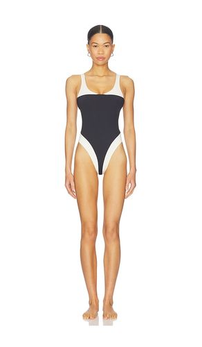Romie Reversible One Piece Swimsuit in Black,White. - size S (also in XS) - KYA - Modalova