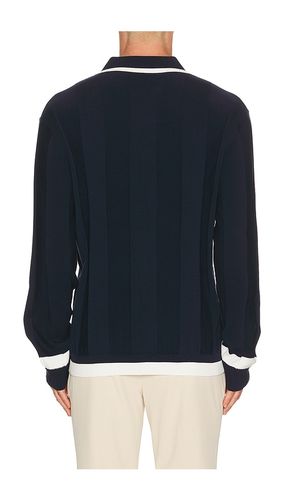 V Tipped Varsity Knit Pullover Polo in . Size M. Also in XL/1X, XXL/2X - Khalhon - Modalova