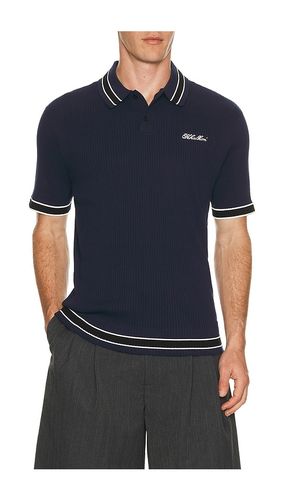 Varsity Tipped Rib Polo in . Size L. Also in M, XXL/2X - Khalhon - Modalova