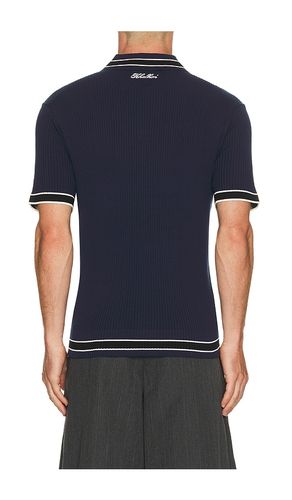 Varsity Tipped Rib Polo in . Size L. Also in M, XXL/2X - Khalhon - Modalova