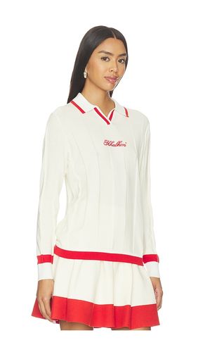 V-tipped Varsity Knit Pullover in . Size L. Also in M, S, XS - Khalhon - Modalova