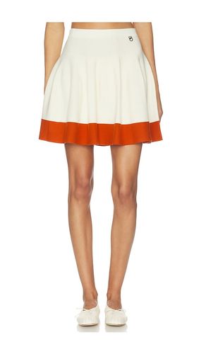 Varsity Flare Knit Skirt in . Size M. Also in S, XS - Khalhon - Modalova