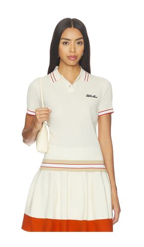 Varsity Tipped Rib Polo in . Size M. Also in S, XS - Khalhon - Modalova