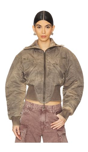 M-claw Bomber Jacket in Taupe. - size L (also in M, S) - KNWLS - Modalova