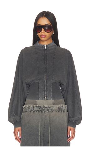 Haze Zip-Up in Charcoal. - size M (also in S, XS) - KNWLS - Modalova