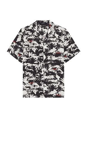 Palm Tree Resort Short Sleeve Shirt in Black. - size L (also in M, S, XL/1X) - Ksubi - Modalova