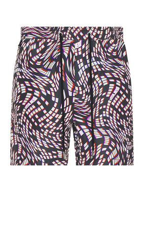 Rainbow Road Boardshort in Black. - size L (also in XL/1X) - Ksubi - Modalova