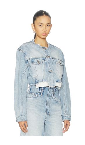 Torn Off Crop Trucker Jacket in . Size L. Also in M, S, XS - Ksubi - Modalova