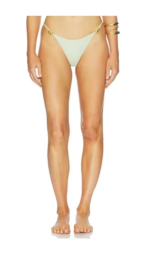 Beverly Bikini Bottom in Green. - size L (also in M, S, XL) - Kapri - Modalova