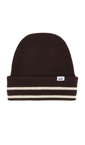 Wool beanie in color brown size all - KROST - Modalova