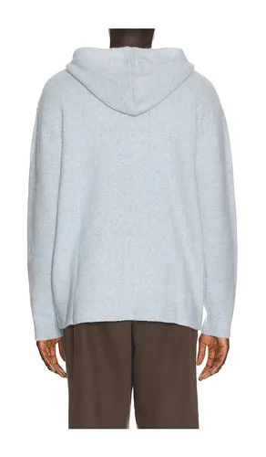 Alpaca Zip Hoodie in Blue. - size S (also in M, L, XL/1X) - KROST - Modalova