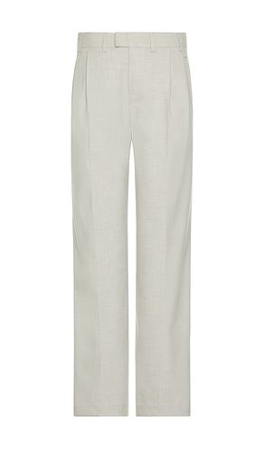 Eco Pleated Trousers in Light Grey. - size L (also in M, S, XL/1X) - KROST - Modalova