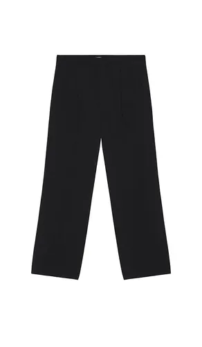 Eco Wool Pleated Trouser in Blue. - size M (also in XL/1X) - KROST - Modalova