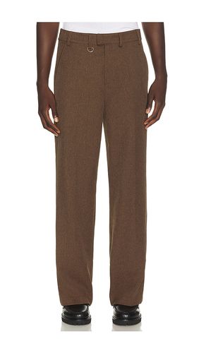 Elliot Tencel Trousers in Brown. - size L (also in M, S, XL/1X) - KROST - Modalova