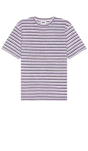 Striped Oversized Tee in Purple. - size L (also in M, S, XL/1X) - KROST - Modalova