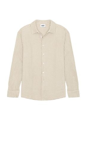 Linas Boxy Button Up Shirt in Cream. - size L (also in M, S) - KROST - Modalova